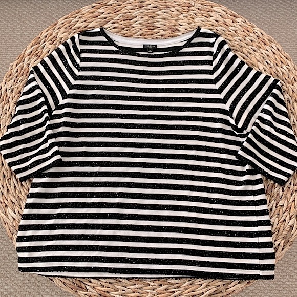 Talbots Stripe Sequin Sweater - Picture 8 of 10